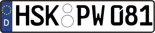 HSK-PW081