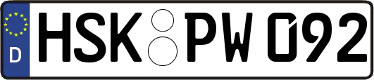 HSK-PW092