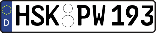 HSK-PW193