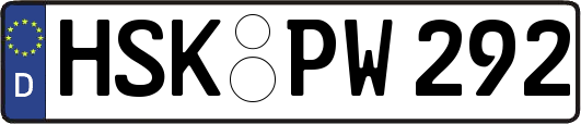 HSK-PW292