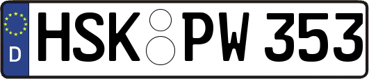 HSK-PW353
