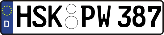 HSK-PW387