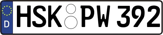 HSK-PW392