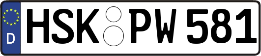 HSK-PW581