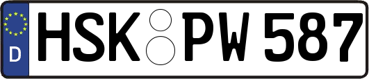 HSK-PW587
