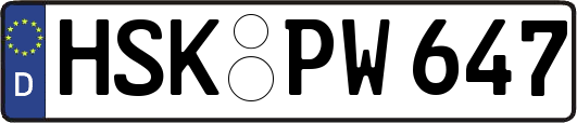 HSK-PW647