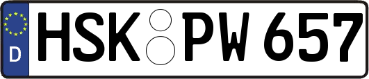HSK-PW657