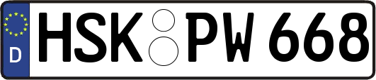 HSK-PW668