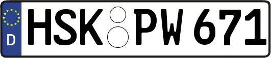 HSK-PW671