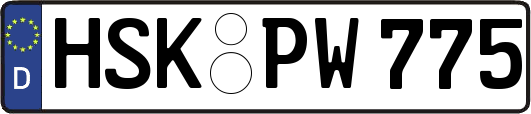 HSK-PW775