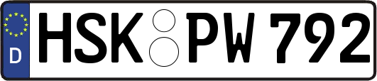 HSK-PW792