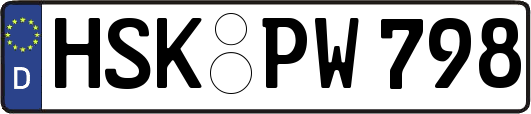 HSK-PW798