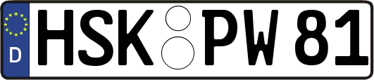 HSK-PW81