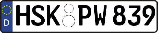 HSK-PW839