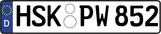 HSK-PW852