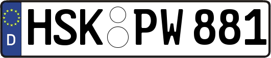 HSK-PW881