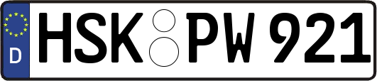 HSK-PW921