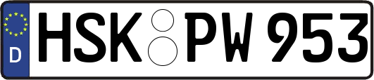 HSK-PW953