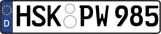 HSK-PW985
