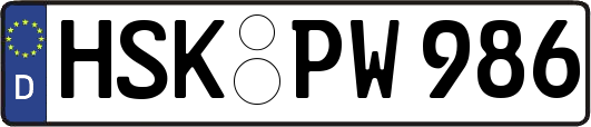 HSK-PW986