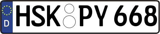 HSK-PY668