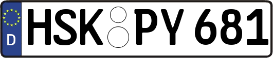 HSK-PY681