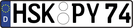 HSK-PY74