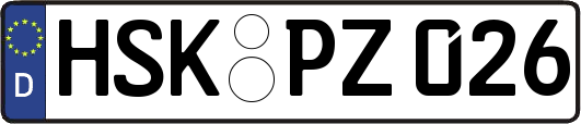 HSK-PZ026