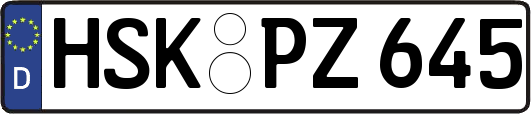 HSK-PZ645