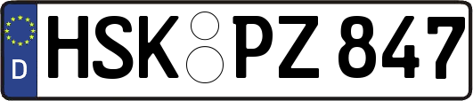 HSK-PZ847