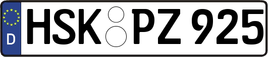 HSK-PZ925