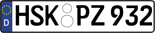HSK-PZ932