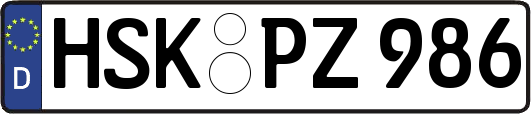 HSK-PZ986