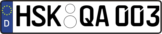 HSK-QA003