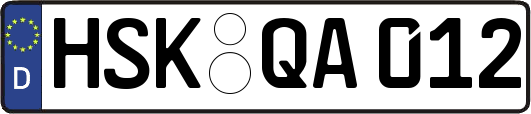 HSK-QA012