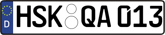 HSK-QA013
