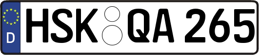 HSK-QA265