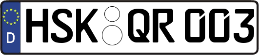 HSK-QR003