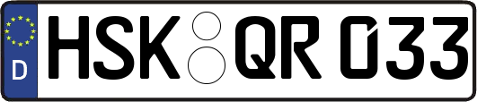 HSK-QR033