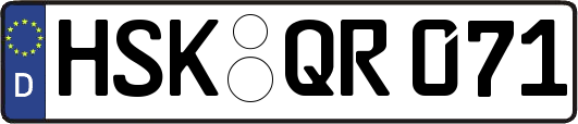 HSK-QR071