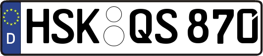 HSK-QS870
