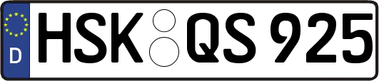 HSK-QS925