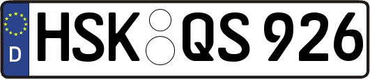 HSK-QS926