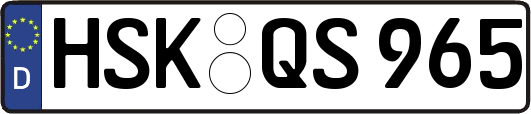 HSK-QS965