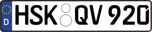 HSK-QV920