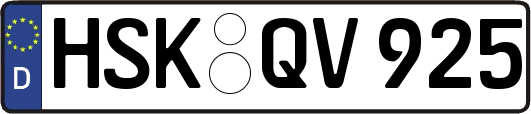 HSK-QV925
