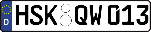 HSK-QW013