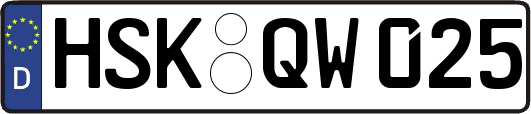 HSK-QW025