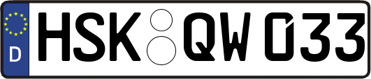HSK-QW033
