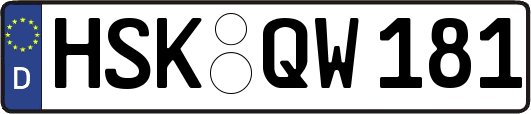 HSK-QW181